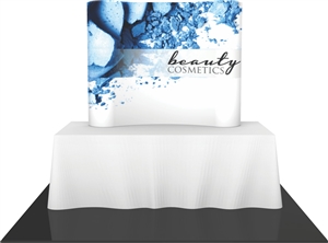 Tension fabric tabletop display