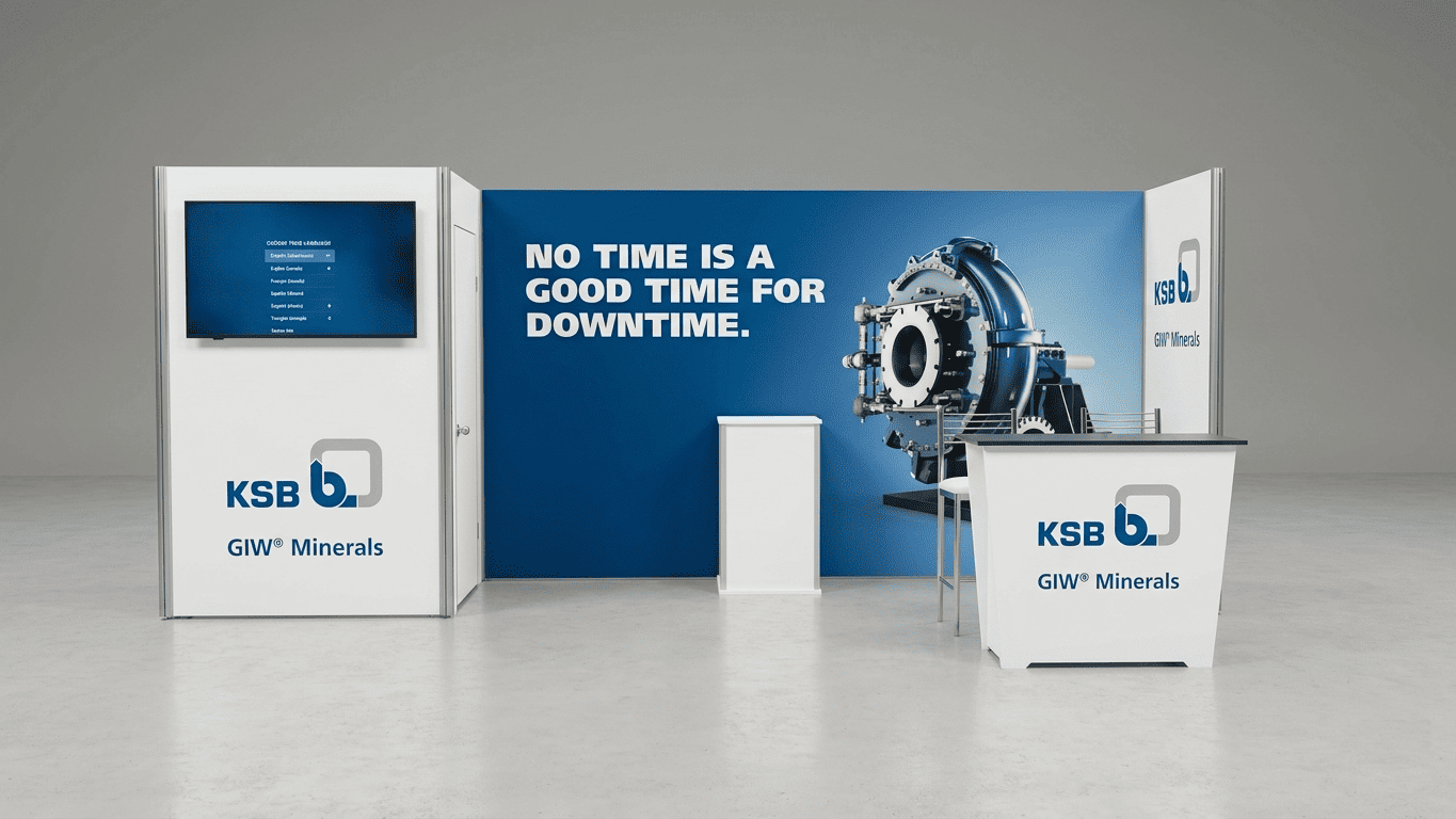 janus Show trade booth rental display