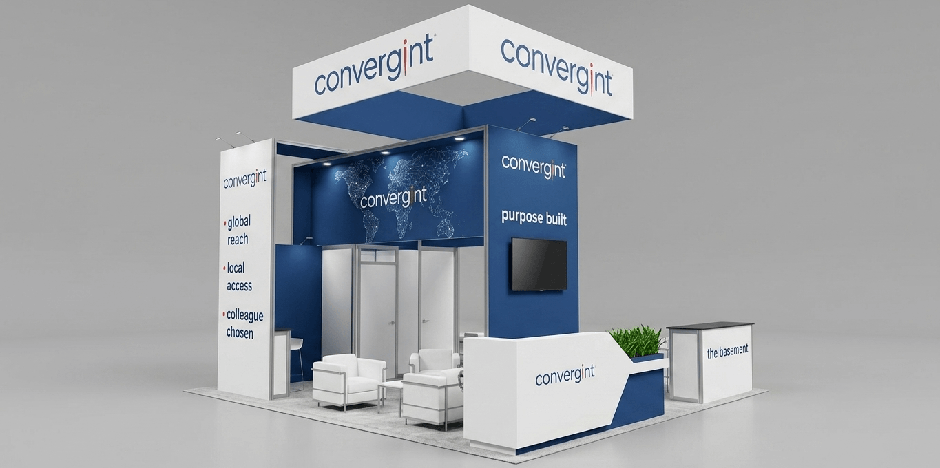 janus Show trade booth rental display